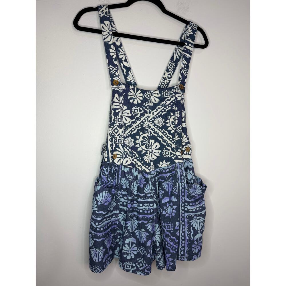 FREE PEOPLE Palm Bay Printed Shortalls Size Small NWOT - Picture 2 of 7